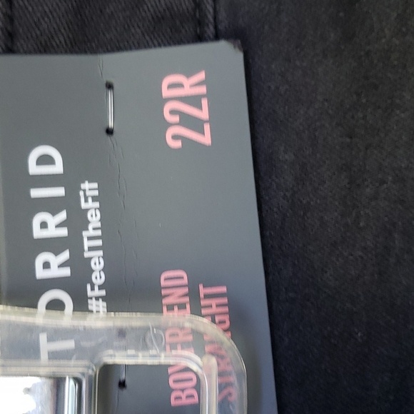 Torrid Boyfriend Straight Vintage Stretch Mid-Rise Sequin Backed Jean new - Picture 13 of 16